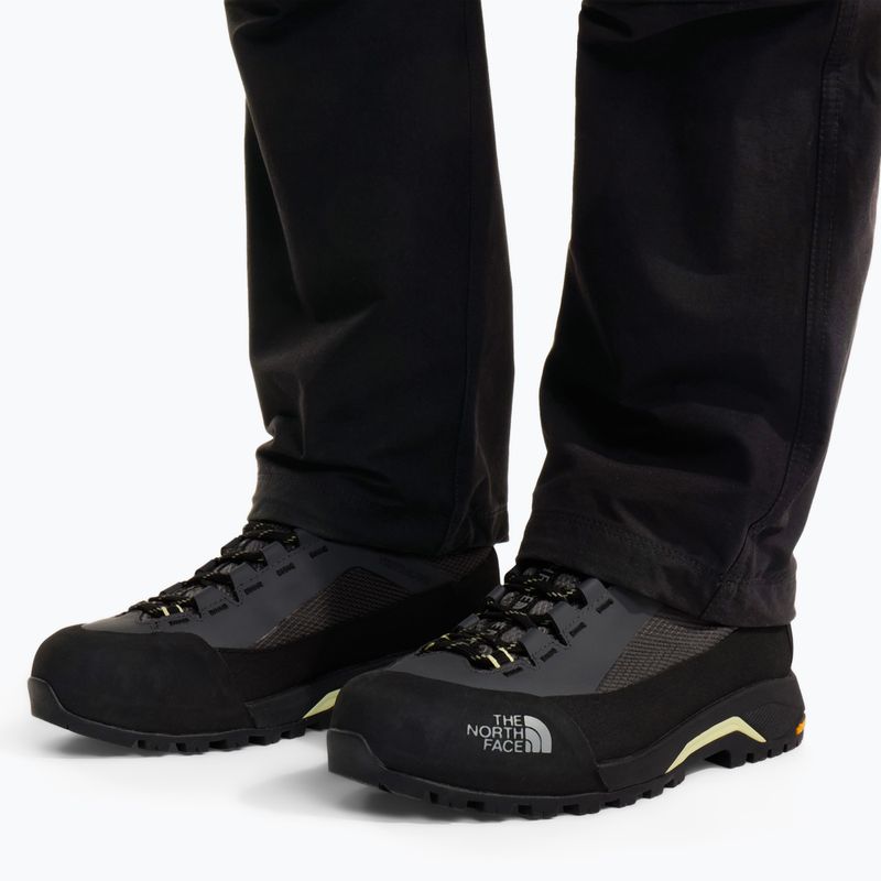 Women's approach shoes The North Face Verto Alpine Gore-Tex anthracite grey/lemon mis 6