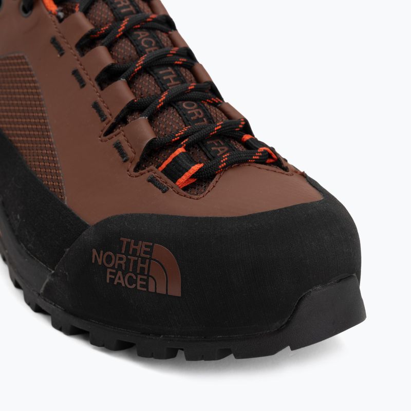 Men's approach shoes The North Face Verto Alpine GTX ember soil/lava 7