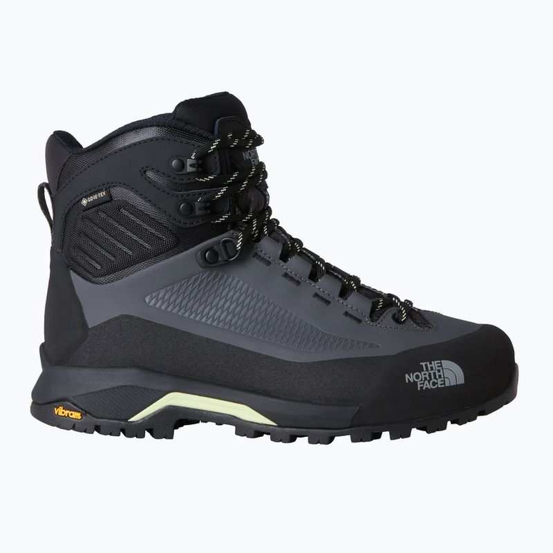 Women's approach shoes The North Face Verto Alpine Mid Gore-Tex anthracite grey/lemon mis