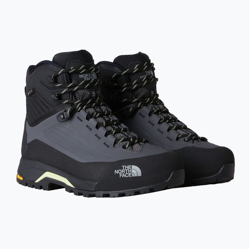 Women's approach shoes The North Face Verto Alpine Mid Gore-Tex anthracite grey/lemon mis 2