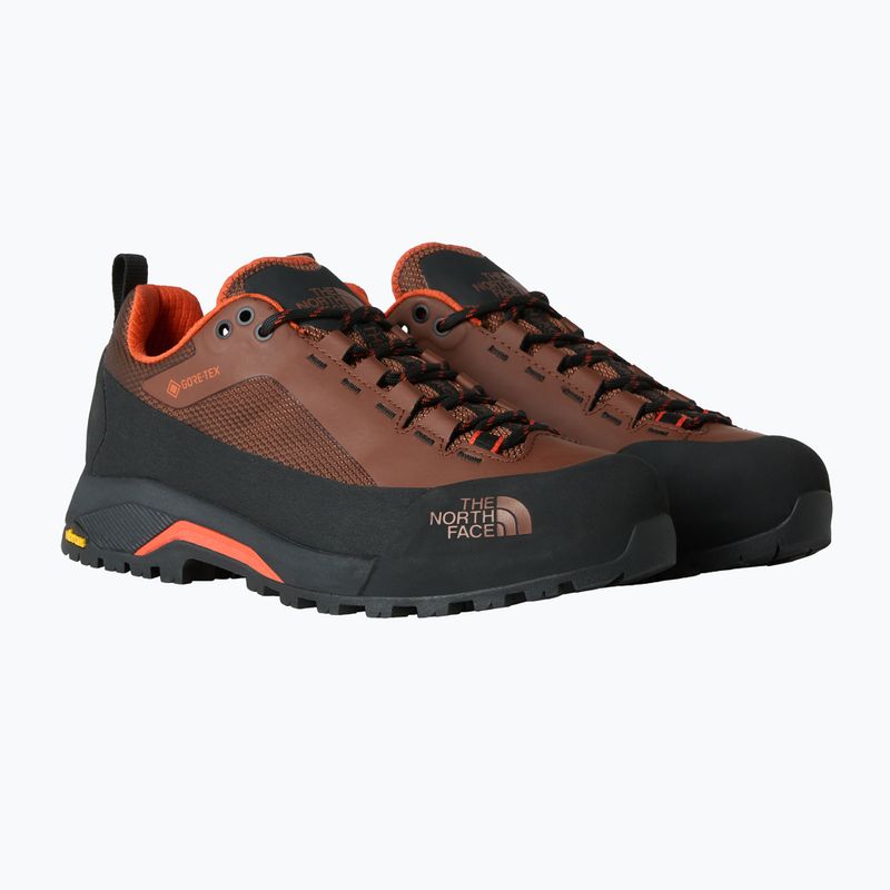Men's approach shoes The North Face Verto Alpine GTX ember soil/lava 2