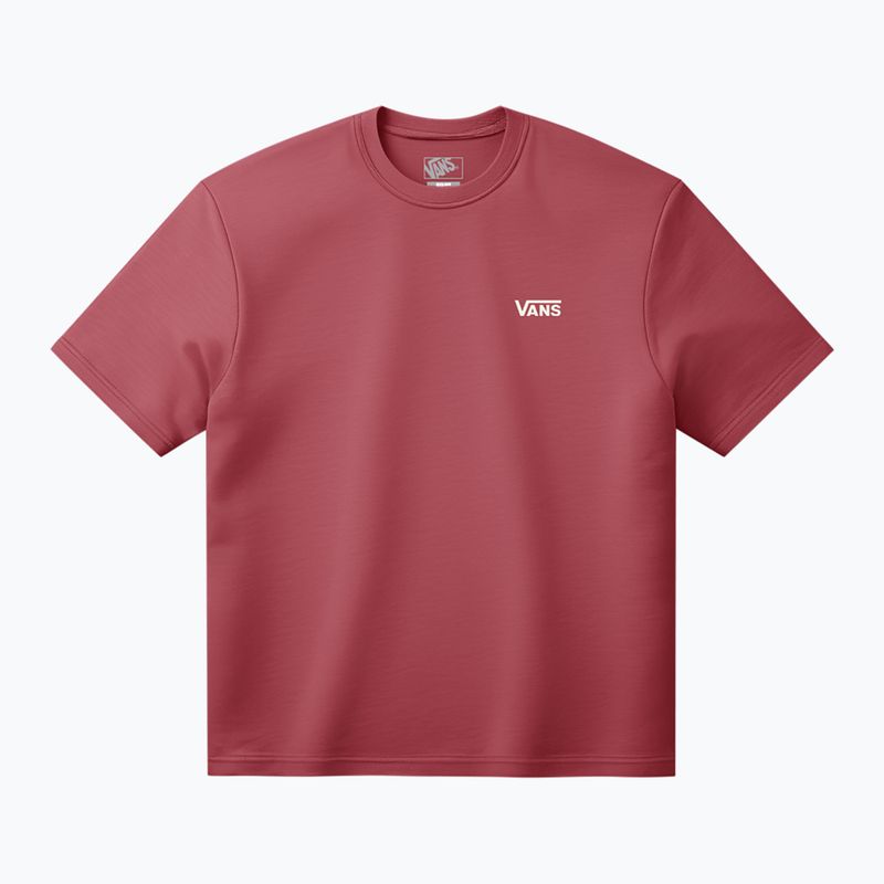 Men's T-shirt Vans Left Chest SS crimson haze