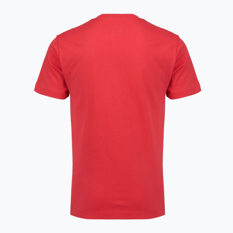 Men's T-shirt Vans Left Chest SS crimson haze 2