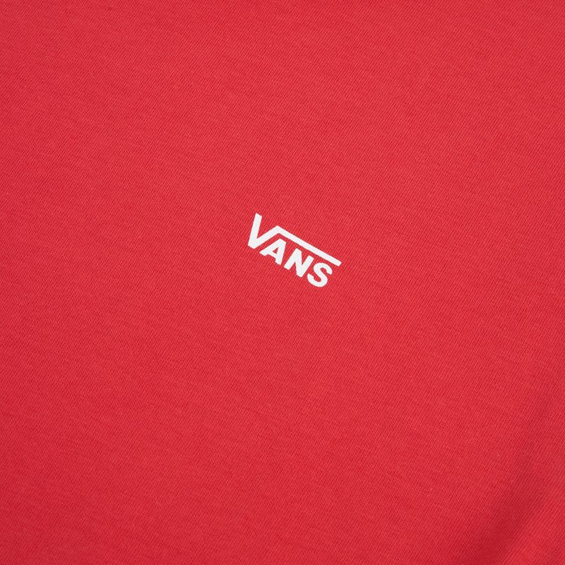 Men's T-shirt Vans Left Chest SS crimson haze 3