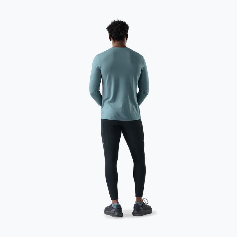 Men's longsleeve Smartwool Wander Valley Active Long Sleeve Graphic Tee dusty tea 2