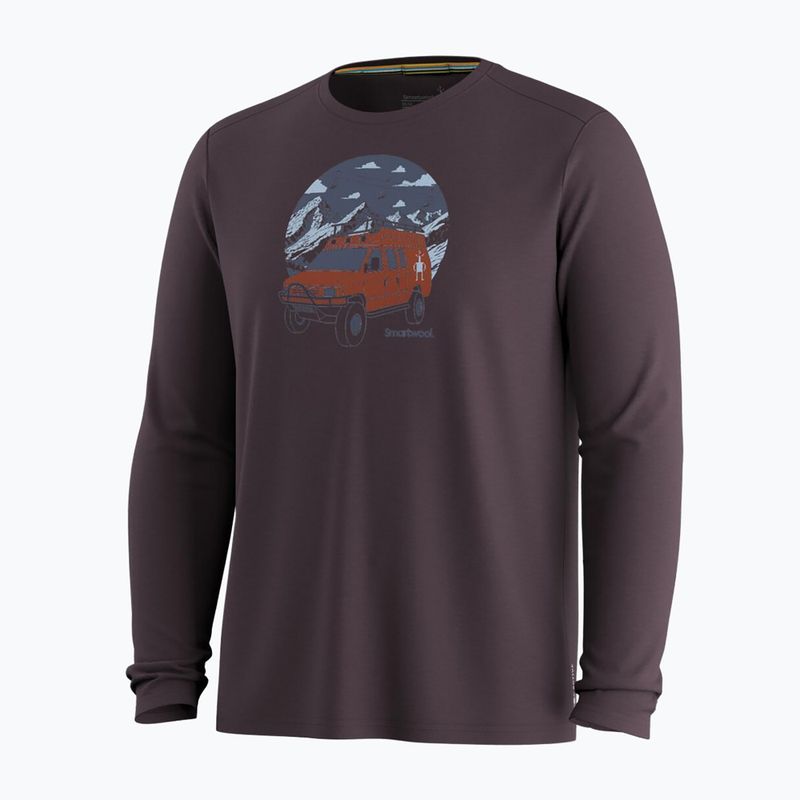 Men's longsleeve Smartwool First Chair Pursuit Active LS mink heather 3