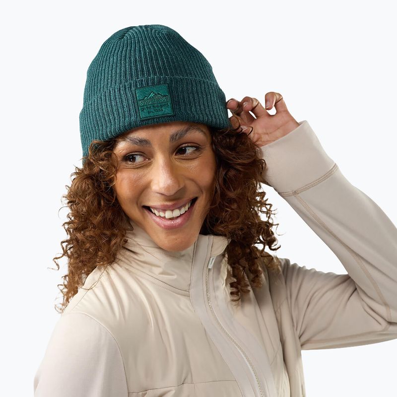 Winter hat Smartwool Smartwool Patch dusty teal heather 2