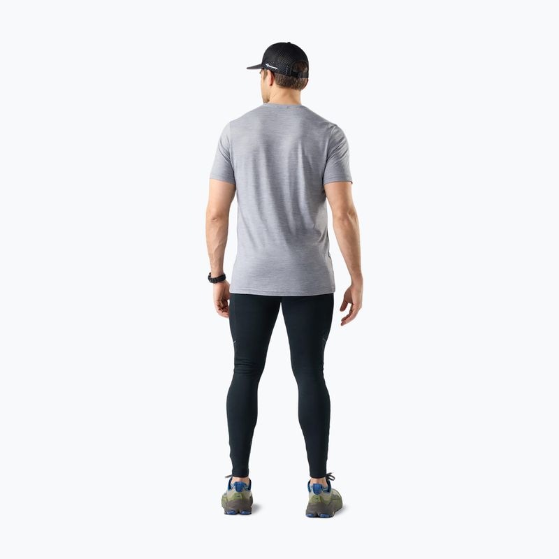 Men's T-shirt Smartwool Moose Mode Active Graphic Tee SS light gray heather 2