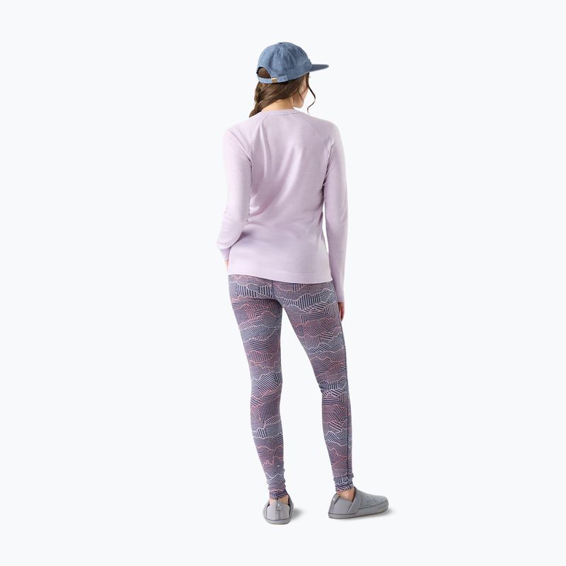 Women's thermal sweatshirt Smartwool Merino 250 Baselayer Crew Boxed lavender sky heather 2