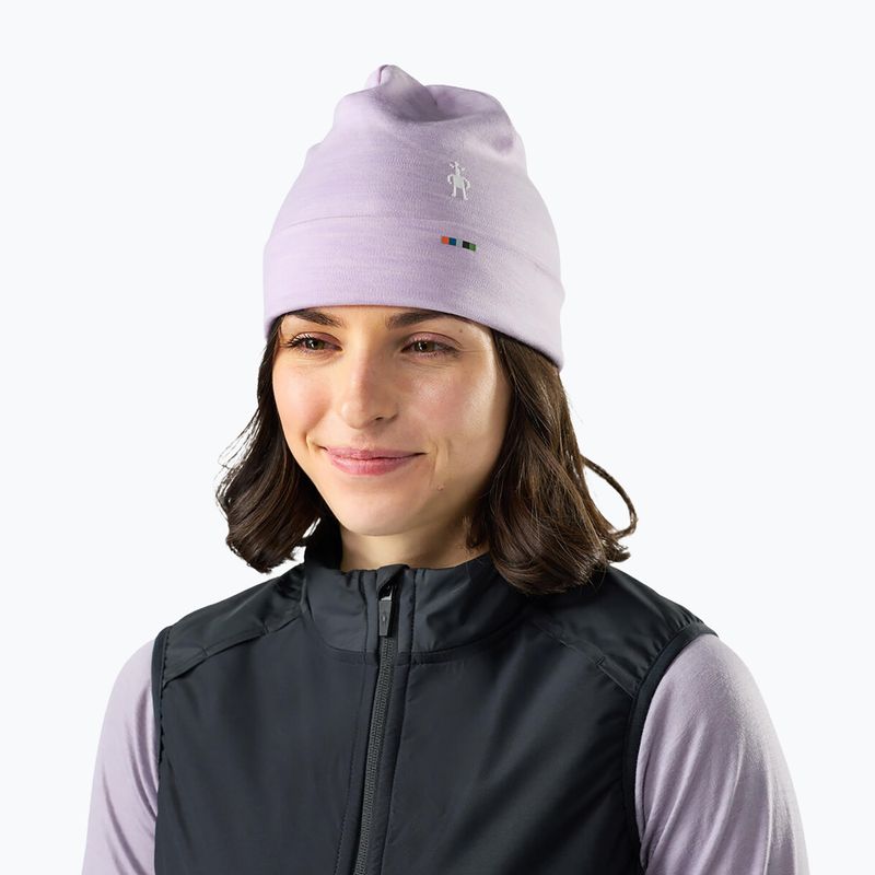 Winter hat Smartwool Merino Reversible Cuffed lavender sky heather 2