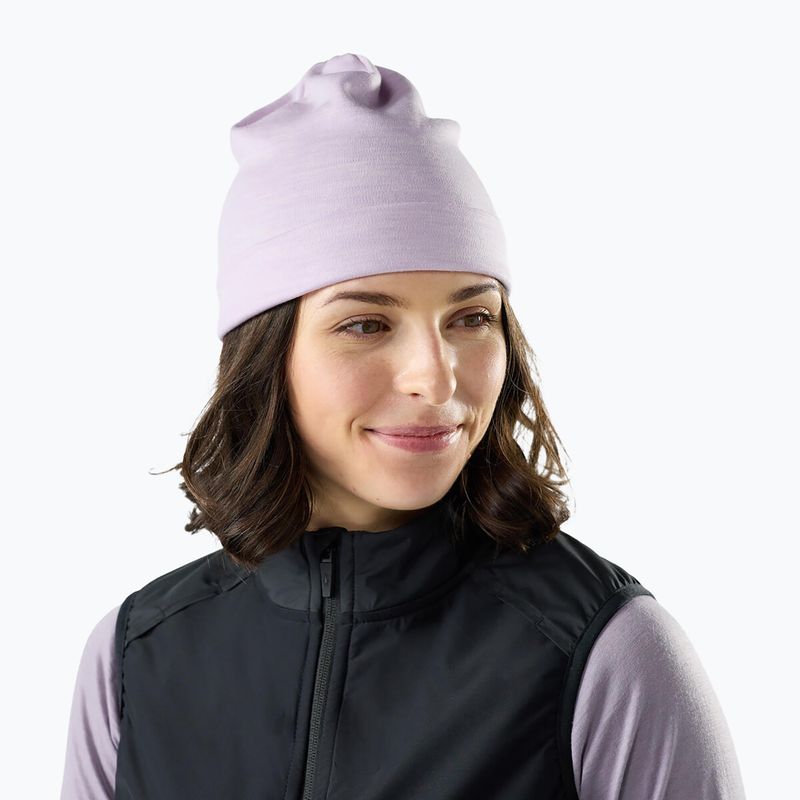 Winter hat Smartwool Merino Reversible Cuffed lavender sky heather 3
