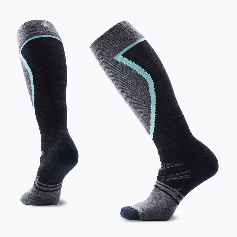 Women's Smartwool Ski Full Cushion OTC Socks charcoal