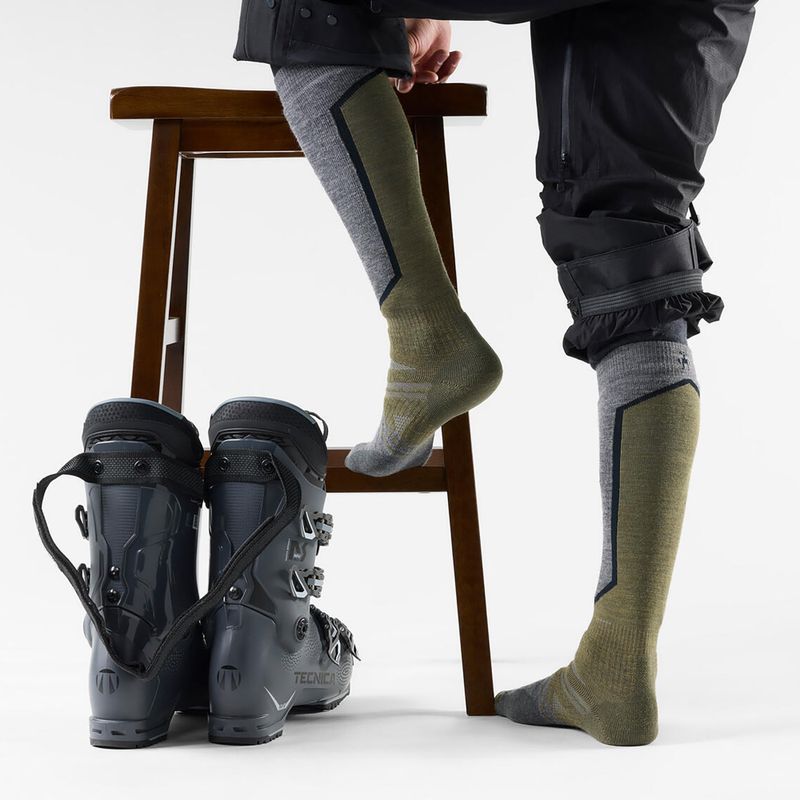 Ski socks Ski Full Cushion OTC winter moss 2