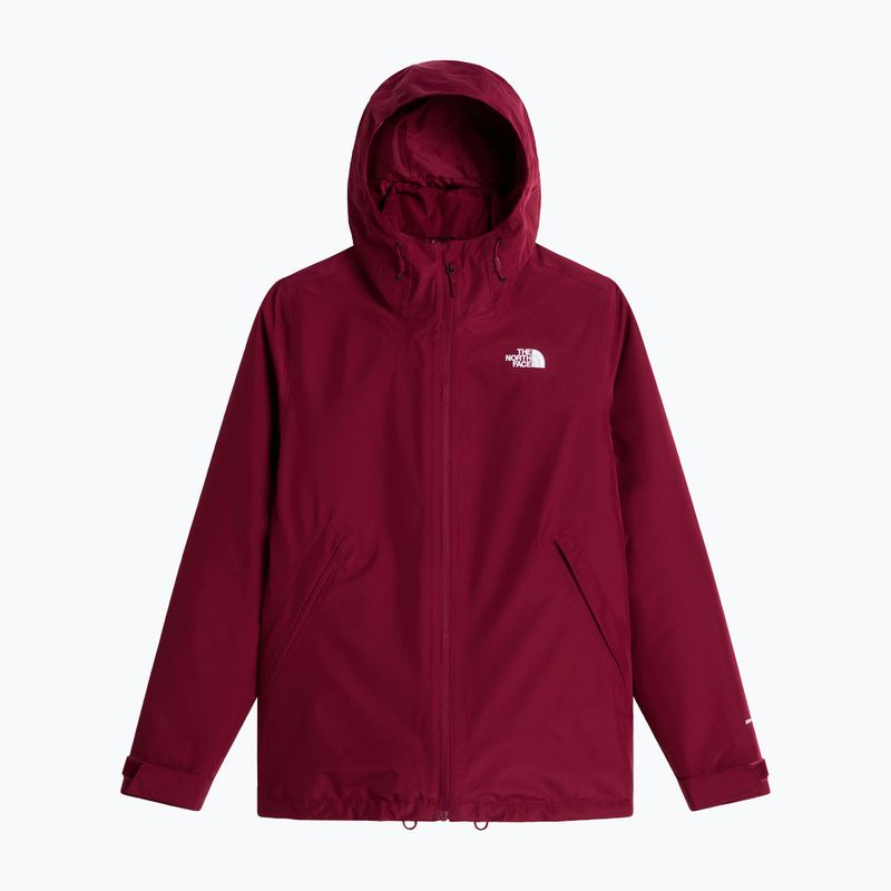 Women's 3-in-1 jacket The North Face Carto Mono Triclimate Hooded burgundy crush