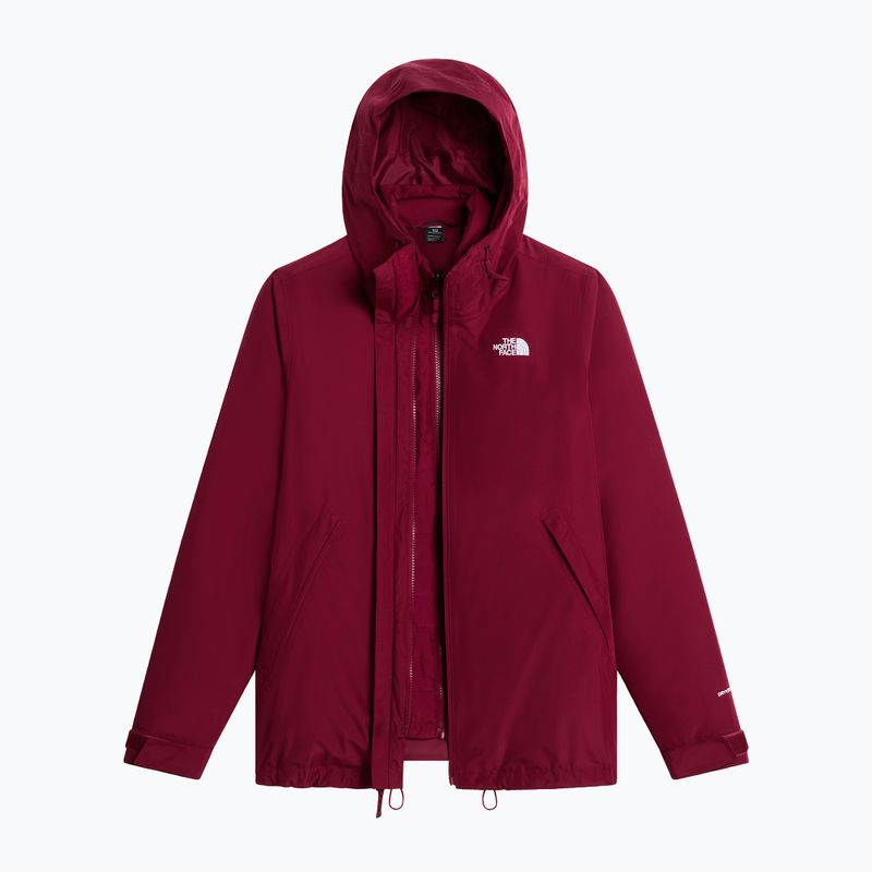 Women's 3-in-1 jacket The North Face Carto Mono Triclimate Hooded burgundy crush 3