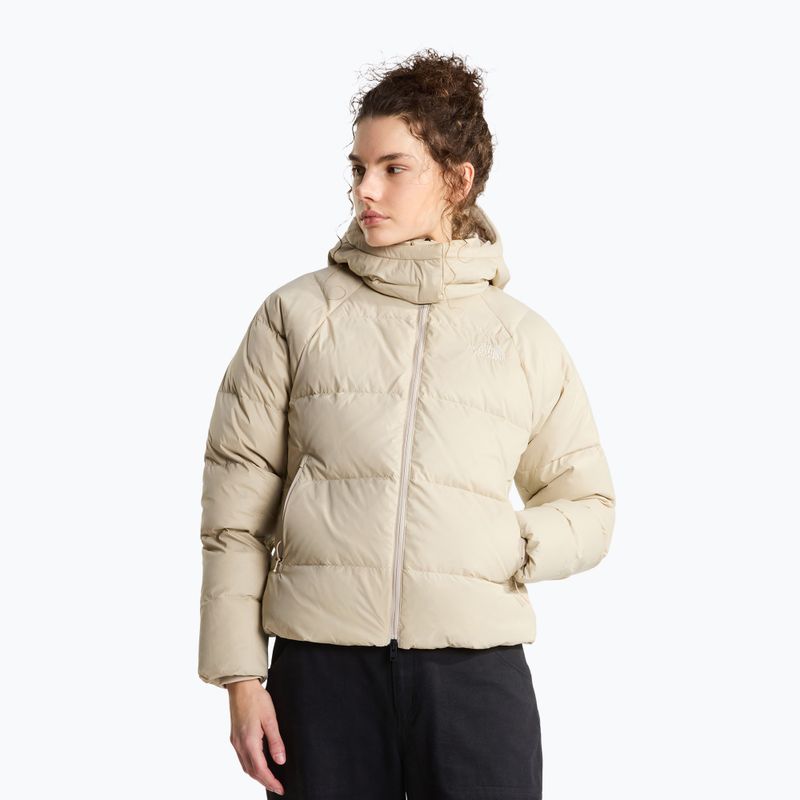 Women's down jacket The North Face Hydrenalite City Down Hooded timeless taupe