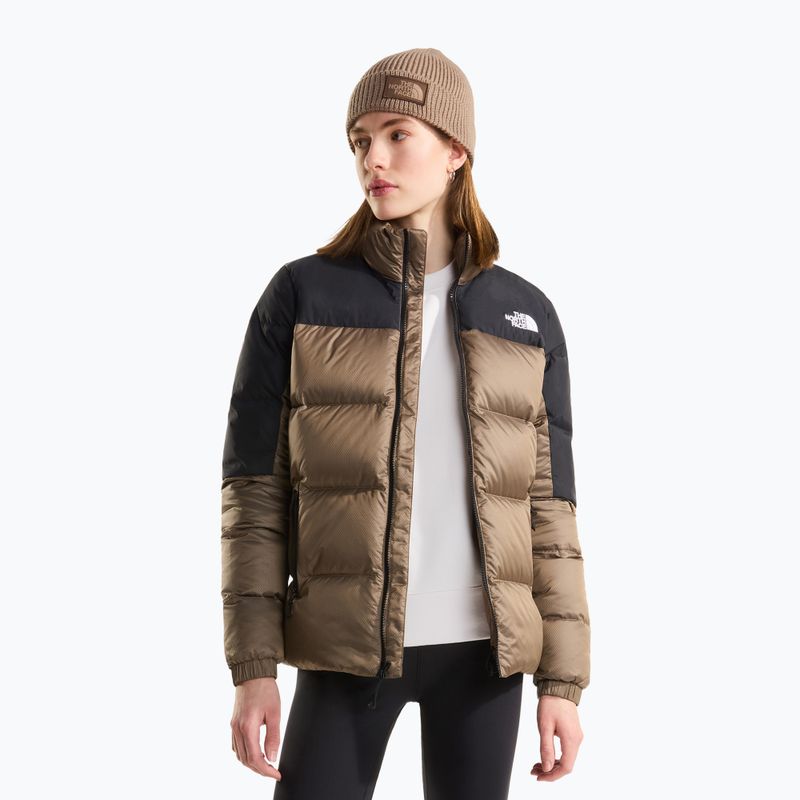 Women's down jacket The North Face Diablo Down 2.0 garnet black heather 4