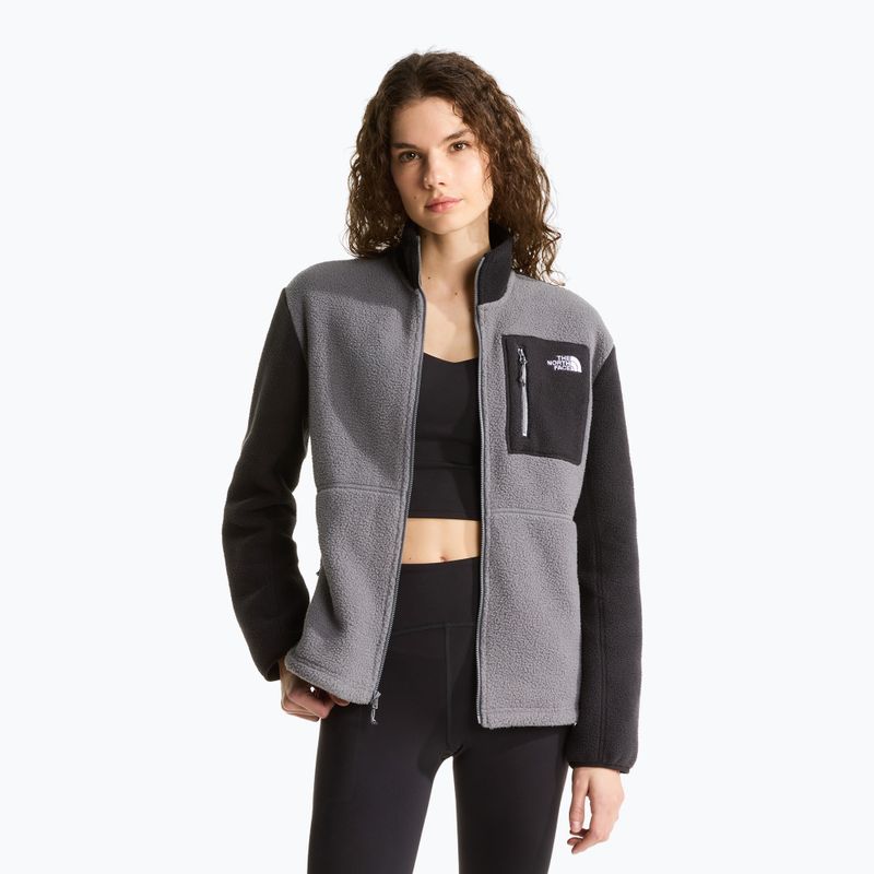 Women's fleece sweatshirt The North Face Yumiori Full Zip smoked pearl/tn 4