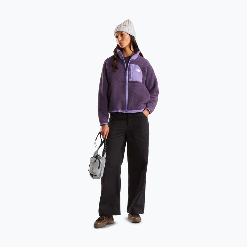 Women's fleece sweatshirt The North Face Yumiori Off Peak Full Zip endless dusk/grounded plum 2