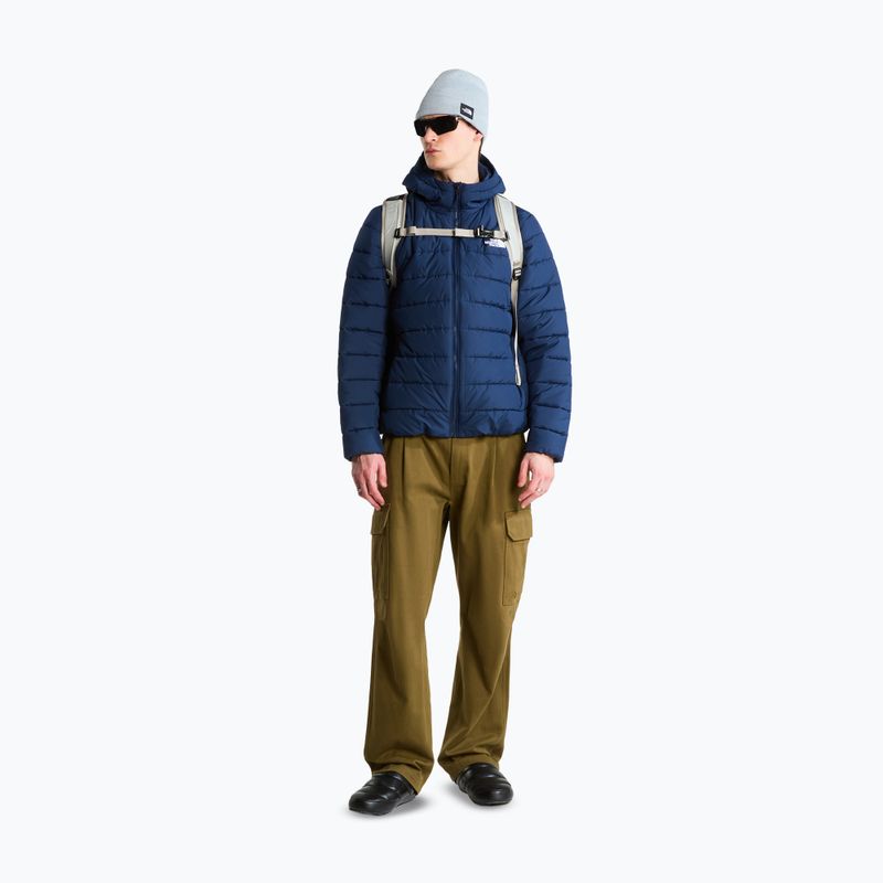Men's insulated jacket The North Face Aconcagua Hooded summit navy 2