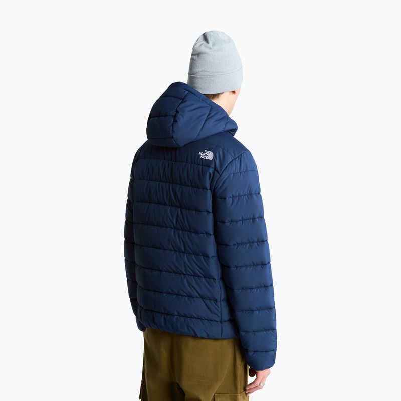 Men's insulated jacket The North Face Aconcagua Hooded summit navy 3