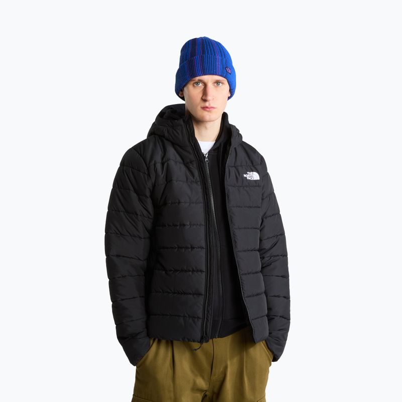 Men's insulated jacket The North Face Aconcagua Hooded tnf black 4