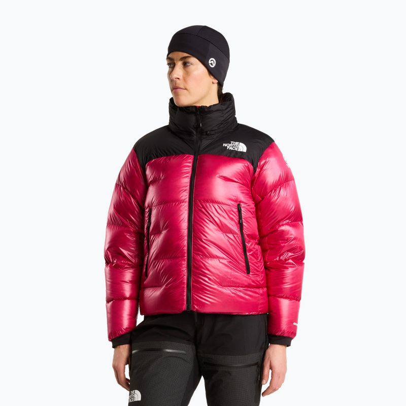 Women's down jacket The North Face Summit Nuptse tnf black/lali guran 4