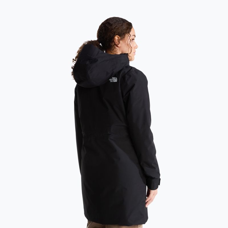 Women's insulated coat The North Face Hikesteller Insulated Parka tnf black 3