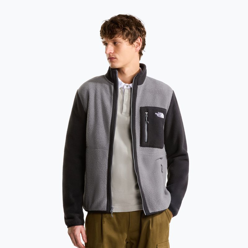 Men's fleece sweatshirt The North Face Yumiori Full Zip smoked pearl/tn 4