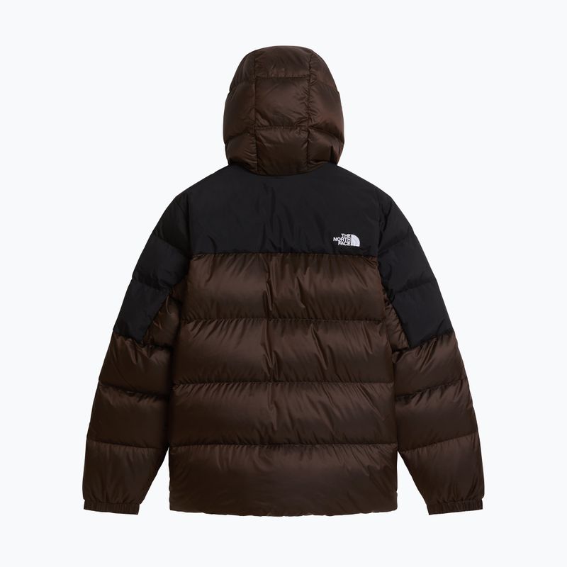 Men's down jacket The North Face Diablo Down 2.0 Hoodie dark chestnut b 6