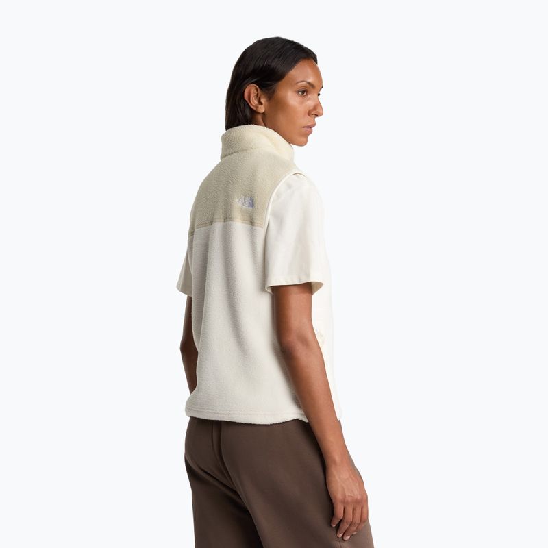 Women's gilet The North Face Yumiori white dune/desert stone 3