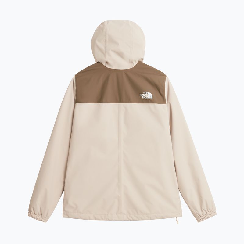Women's rain jacket The North Face Antora Rain timeless taupe/garnet 6