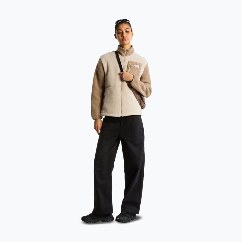 Women's fleece sweatshirt The North Face Yumiori Full Zip timeless taupe 2