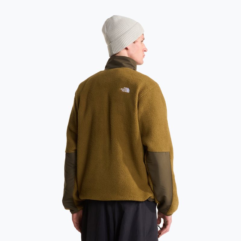 Men's fleece sweatshirt The North Face Yumiori Off Peak 1/2 Zip caraway seed/ne 3