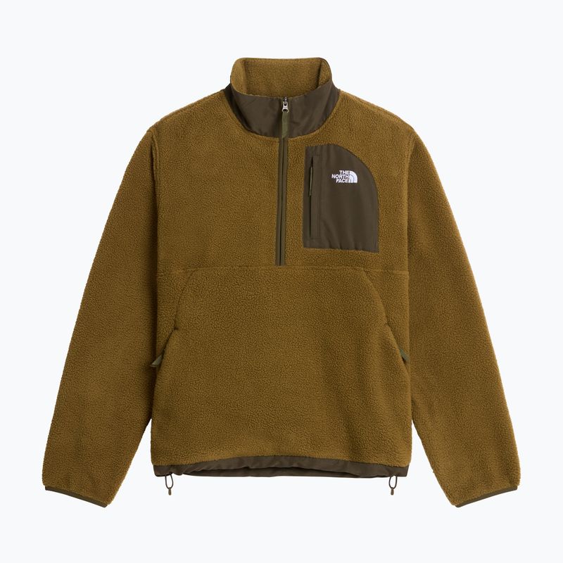 Men's fleece sweatshirt The North Face Yumiori Off Peak 1/2 Zip caraway seed/ne 4