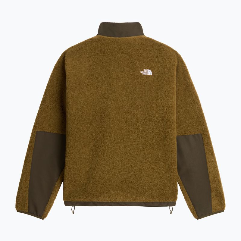 Men's fleece sweatshirt The North Face Yumiori Off Peak 1/2 Zip caraway seed/ne 5