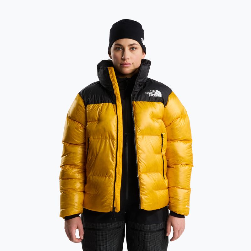 Women's down jacket The North Face Summit Nuptse summit gold/tnf black
