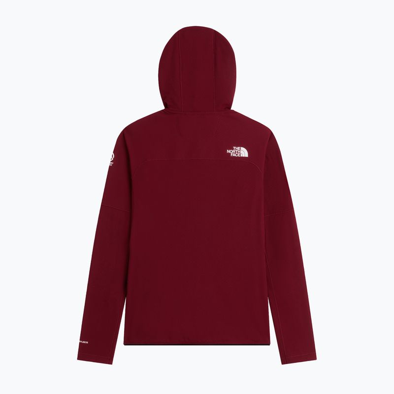 Women's trekking sweatshirt The North Face Summit Futurefleece Full Zip Hoodie burgundy crush 6