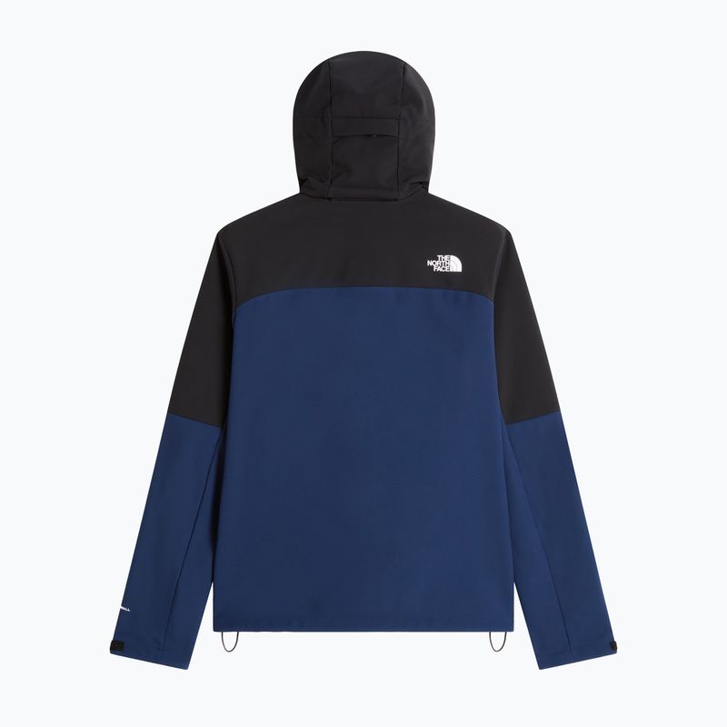 Men's softshell jacket The North Face Diablo Softshell Detachable Hood summit navy/tnf black 6