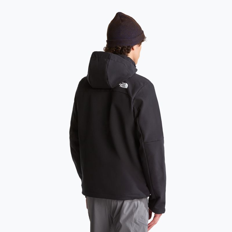 Men's softshell jacket The North Face Diablo Softshell Detachable Hood tnf black 3