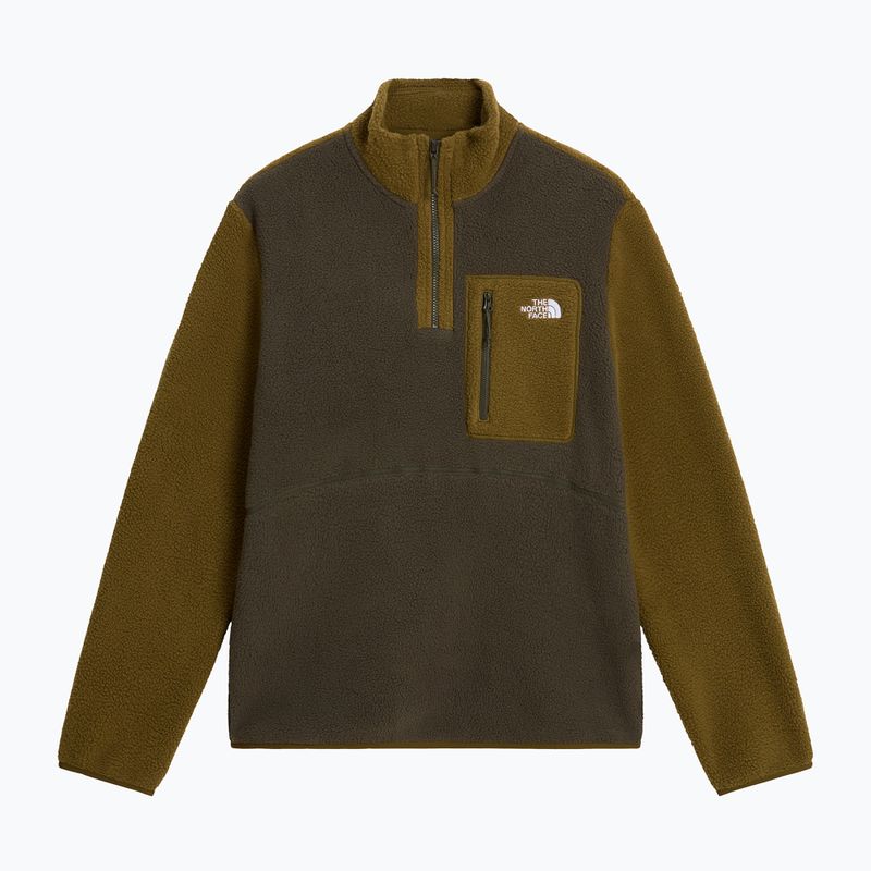 Men's fleece sweatshirt The North Face Yumiori Full Zip new taupe green 4
