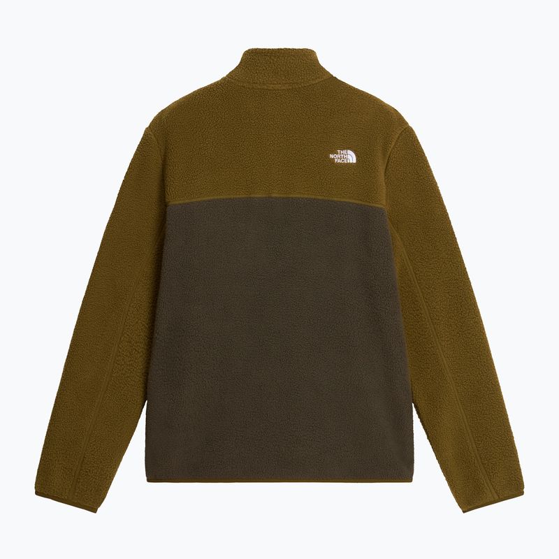 Men's fleece sweatshirt The North Face Yumiori Full Zip new taupe green 5
