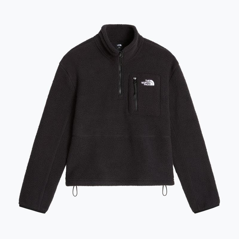 Women's fleece sweatshirt The North Face Yumiori 1/4 Zip tnf blk/tnf blk 4