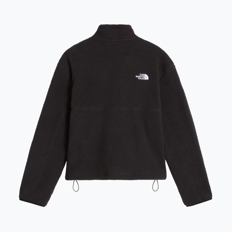 Women's fleece sweatshirt The North Face Yumiori 1/4 Zip tnf blk/tnf blk 5