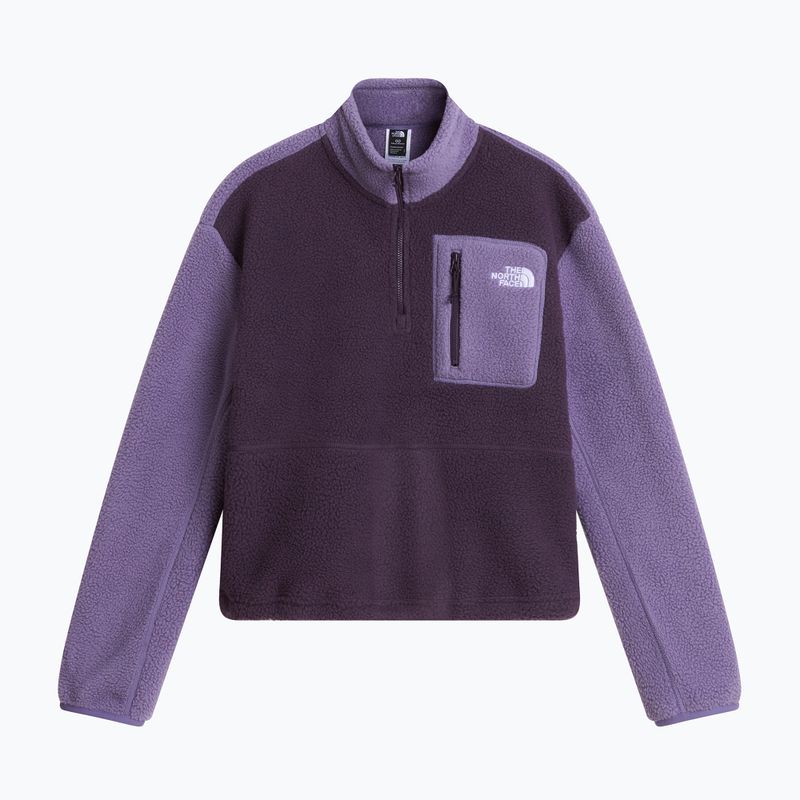 Women's fleece sweatshirt The North Face Yumiori 1/4 Zip endless dusk/gr 4
