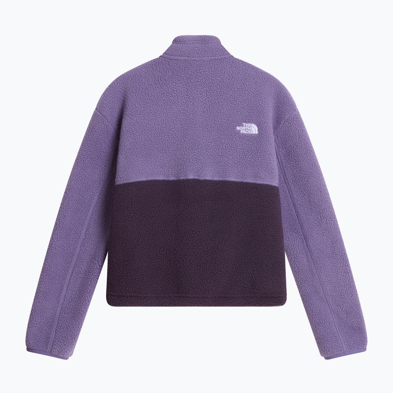 Women's fleece sweatshirt The North Face Yumiori 1/4 Zip endless dusk/gr 5