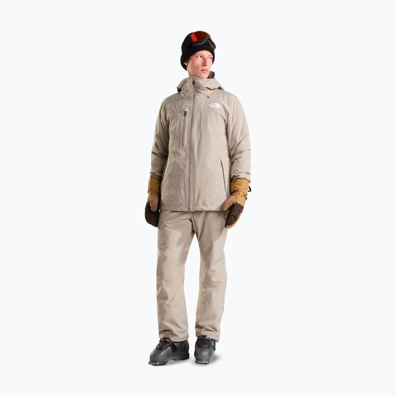 Men's ski jacket The North Face Descendit stone slab 2
