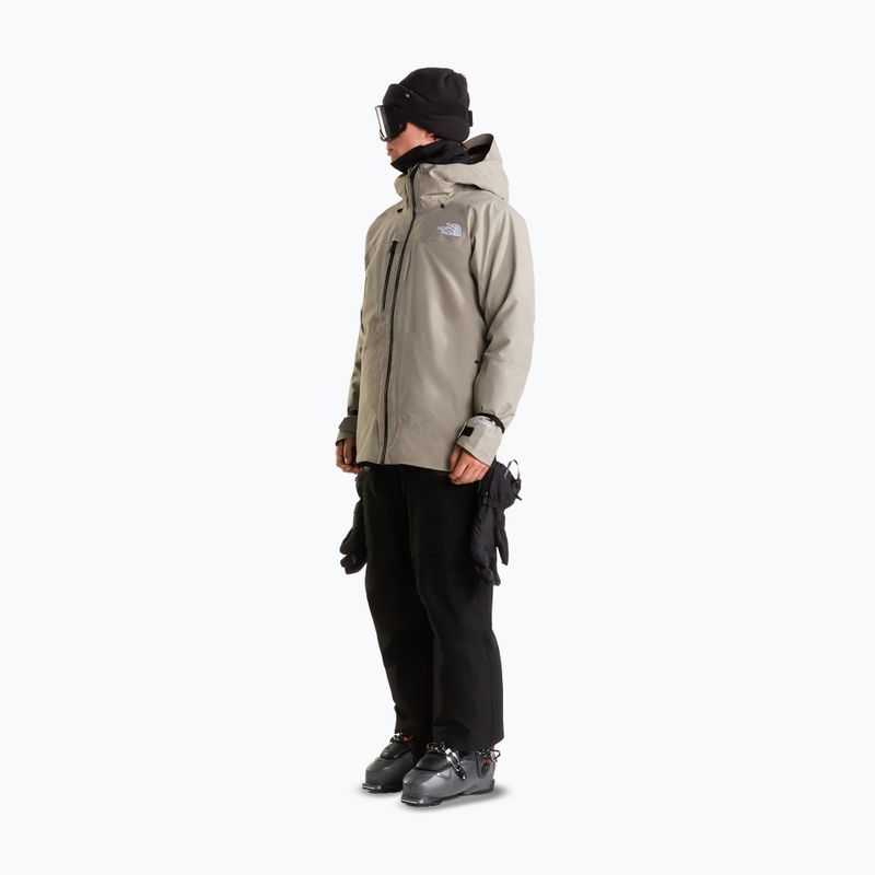 Men's ski jacket The North Face GTX Dawnstrike Insulated stone slab 2