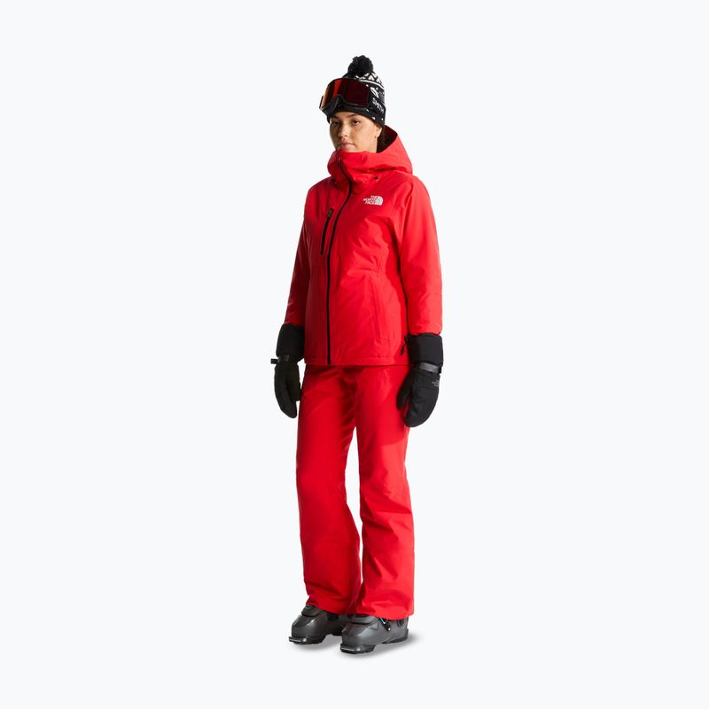 Women's ski jacket The North Face Descendit elevation red 2