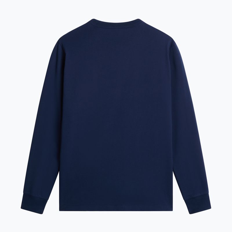 Men's long-sleeve trekking shirt The North Face Evolution Simple Dome Regular LS Tee summit navy 5